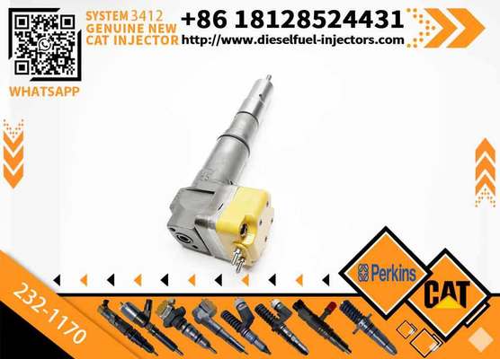 Construction Machinery Parts 198-6877 204-2467 232-1170 232-1175 Excavator Injector 3412E Engine Diesel Fuel Injector 174-7527