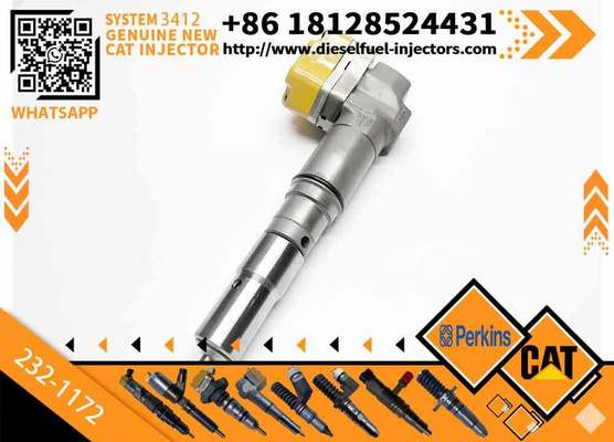 Construction Machinery Parts 198-6877 204-2467 232-1170 232-1175 Excavator Injector 3412E Engine Diesel Fuel Injector 174-7527