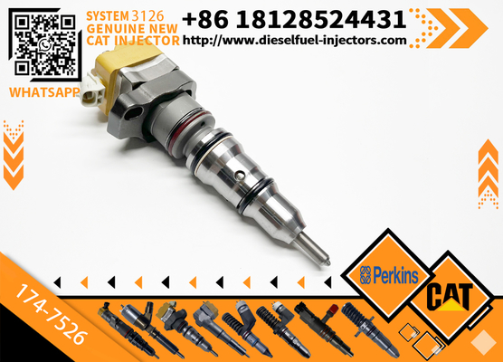Diesel CA-T Fuel Injector 3412 174-7526 20R0758 for Cater-pillar 3412E Engine