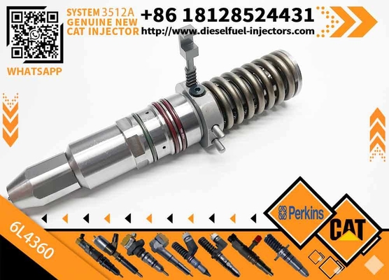 Diesel Engine Injector 4P9075 7E6408 4P9077 9Y3773 7C4148 6L4357 6L4355 6L4360 0R-8338 for Caterpillar C3512A Common Rail