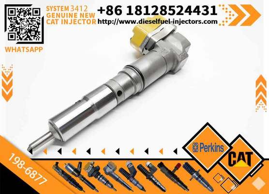 Construction Machinery Parts 198-6877 204-2467 232-1170 232-1175 Excavator Injector 3412E Engine Diesel Fuel Injector 174-7527