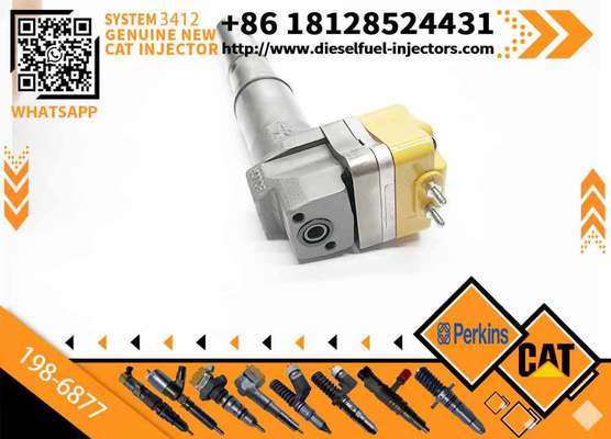 Construction Machinery Parts 198-6877 204-2467 232-1170 232-1175 Excavator Injector 3412E Engine Diesel Fuel Injector 174-7527