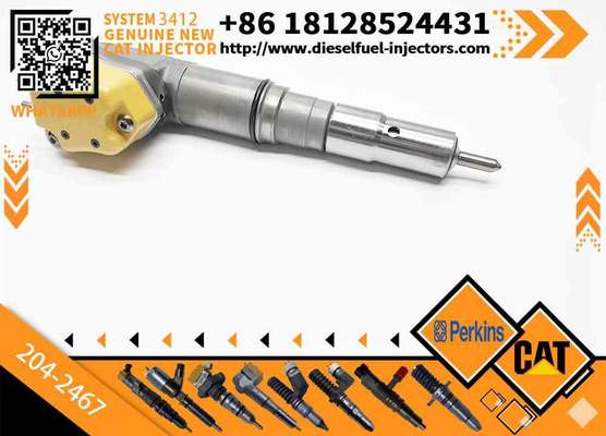 Construction Machinery Parts 198-6877 204-2467 232-1170 232-1175 Excavator Injector 3412E Engine Diesel Fuel Injector 174-7527