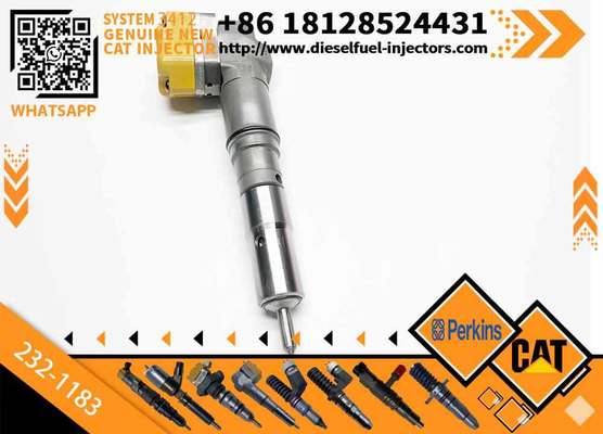 Common Rail Fuel Injector Excavator Parts Engine 3408 3412 Fule Injetor 232-1173 232-1183 232-1168 174-7528 174-7526 for CAT
