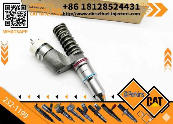 Diesel Engine Part C32 Engine Cat Diesel Fuel Common Rail Injector 232-1199 10R-1273 for Caterpillar Excavator 385B